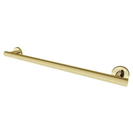 Kingston Brass GBS1436CS2 36-Inch x 1-1/4 Inch O.D Grab Bar, Polished Brass GBS1436CS2
